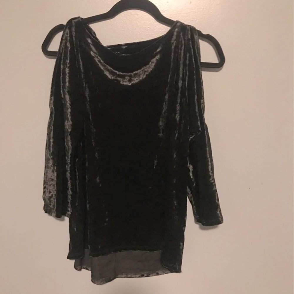 Velvet blouse